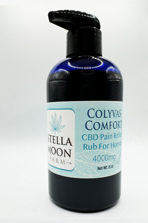 Colyvas-Comfort-CBD-Pain-re;ief-Rub-For-Horses-4000mg-8oz-1